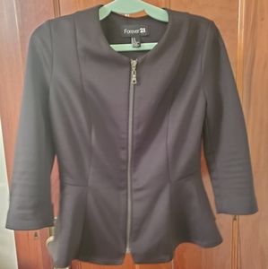 Forever 21 blazer peplum